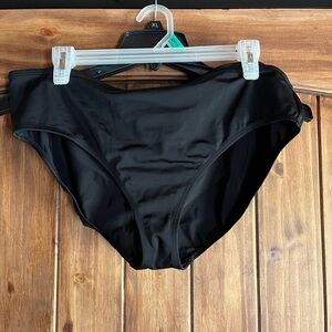 Jaclyn Smith bikini bottoms mid rise size Xl 14 full coverage
